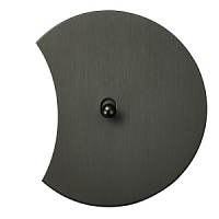 Дизайнерский выключатель перекрестный полукруглый, переключатель - капля, EU020202A03 Salvador, одноклавишный