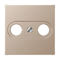 Накладка розетки TV-FM, шампань, A561PLTVCH Jung, серия A