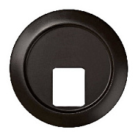 Накладка для розетки RJ-11 или RJ-12, коричневый, 88062-32 Simon, серия 88