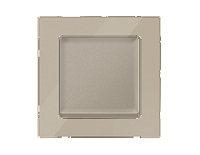 Дизайнерская рамка из натурального стекла 1 местная, серо-бежевый, AF380601 Ambrella Volt