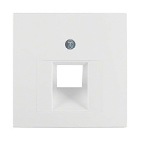 Центральная панель розетки UAE, полярная белизна, матовый, 14071909 Berker, серии S.1/B.3/B.7