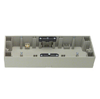 Коробка для наружного монтажа 3 местная, нержавеющая сталь, матовый лак, 10537004 Berker, серия K.5