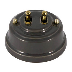 Ретро выключатели Двухклавишные