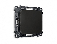 Комплект механизма 1-кл выключателя, черный матовый, MO801010 Ambrella Volt, одноклавишный