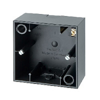 Коробка для наружного монтажа 1 местная, антрацитовый, матовый, 10419949 Berker, серия S.1