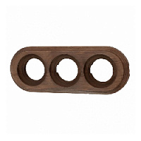 Рамка на бревно D200 мм. 3 местная, старое дерево, BFC20-630-17 BIRONI