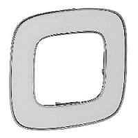 Дизайнерская рамка 1 местная, зеркало, 754421 Legrand, серия Valena Allure