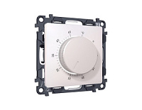 Комплект механизма терморегулятора с датчиком для теплого пола с подсветкой, жемчужный, MA205710  Ambrella Volt, терморегулятор