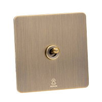 Дизайнерский выключатель / звонок Vega Бронза браш, BVBRDBT Bonze звонок проходной