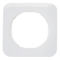 Дизайнерская рамка 1 местная, полярная белизна, глянцевый, 10112189 Berker, серия R.1