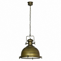 Лофт светильник подвесной, бронза, LSP-9612 Lussole