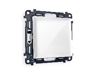 Комплект механизма 1-кл перекрестного выключателя, белый глянец, MA101030 Ambrella Volt, одноклавишный