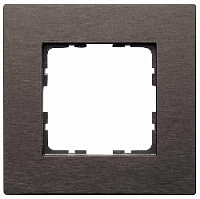 Дизайнерская рамка 1 местная, мокко, 81001AZ Wedder, серия R3