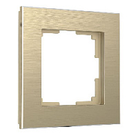 Дизайнерская рамка 1 местная, шампань, алюминий, W0011711 Werkel