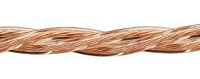 Ретро кабель (50м) 3*2.5 прозрачный, ПУП Подольсккабель