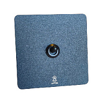 Дизайнерский выключатель / звонок Vega Черный песок, BVBDBT Bonze