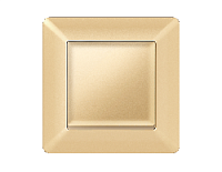 Дизайнерская рамка из термопластика 1 местная, шампань, AF110601 Ambrella Volt