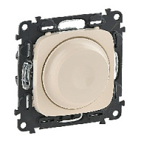 Дизайнерский диммер 300 Вт, универсальный, слоновая кость, 752860 Legrand, диммер, серия Valena Allure