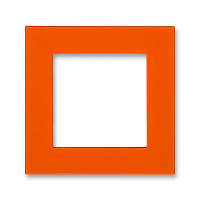 Сменная панель на рамку 1 местную, оранжевый, 2CHH010150A8066 ABB, серия Levit