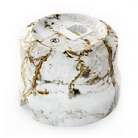 Ретро розетка компьютерная RJ-45 cat.6, мрамор, 32113 Lindas