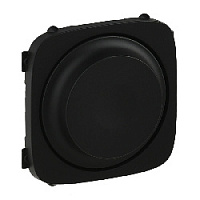 Накладка поворотно-нажимного светорегулятора антрацит, 752048 Legrand, серия Valena Allure