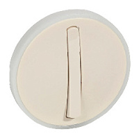 Клавиша для бесшумного выключателя с подсветкой, слоновая кость, 066277 Legrand, серия Celiane