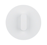 Поворотный выключатель на два направления, полярная белизна, 387503 + 1001208900 Berker, одноклавишный