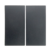 Двойная клавиша выключателя, антрацитовый, матовый, 16231606 Berker, серии S.1/B.3/B.7