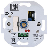 Механизм светорегулятора с индикатором, с предохранителем, 887200-1 LK Studio Vintage