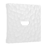 Накладка для розетки HDMI, белый, W1296001 Werkel, серия Hammer