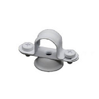 Клипса фиксации д/труб D22 WHITE, 2032226 Villaris-loft