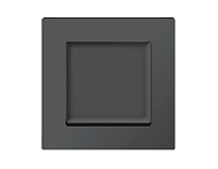 Дизайнерская рамка из термопластика 1 местная, графит мягкое касание, AF220801 Ambrella Volt