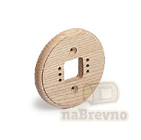 Одинарная накладка на плоскость, ясень, R1-0 naBrevno, серия Ретро