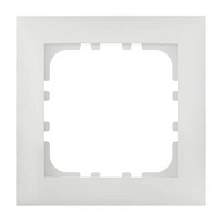 Дизайнерская рамка 1 местная, белый, 864104-1 LK Studio, серия LK60