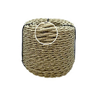 Ретро кабель витой электрический, 3*1.5, бежевый, Edisel