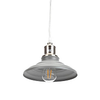 Лофт светильник подвесной PL4 GR/SN E27, серый, Б0037448 Эра