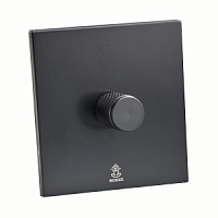 Дизайнерский выключатель диммер Aura Черный уголь, BAB1D Bonze диммер проходной