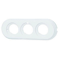 Рамка 3 местная белый BF1-630-21 BIRONI