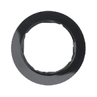 Дизайнерская рамка из акрила 1 местная, черный глянцевый, 10112045 Berker