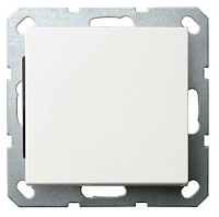 Дизайнерский выключатель, белый, 83012W, Wedder, одноклавишный, проходной