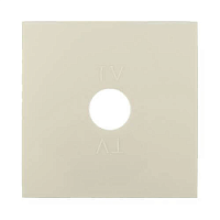 Накладка розетки TV, бежевый, 865101-1 LK Studio, серия LK60