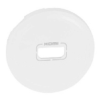 Накладка для HDMI розетки, белый, 068216 Legrand, серия Celiane