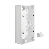 Коробка для наружного монтажа 2 местная, полярная белизна, матовый, 10429909 Berker, серии S.1