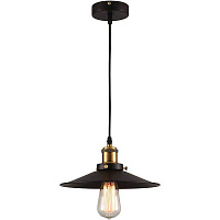 Лофт светильник подвесной, черный, LSP-9600 Lussole