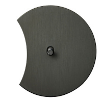 Дизайнерский выключатель проходной полукруглый, переключатель - цилиндр, EU020202B01 Salvador, одноклавишный