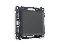 Комплект механизма 1-кл перекрестного выключателя, графит мягкое касание, MA901030 Ambrella Volt, одноклавишный