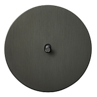 Дизайнерский выключатель перекрестный круглый, переключатель - цилиндр, EU020102B03 Salvador, одноклавишный