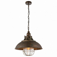 Лофт светильник подвесной Jaden, коричневый, 15011 Globo