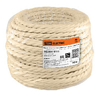 Ретро кабель витой ГОСТ (50 м.) 2*1.5, бежевый, SQ2801-0111 TDM ELECTRIC, серия Эко
