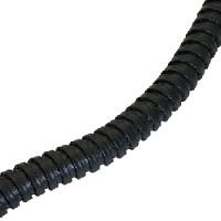 Гофра-труба D22 BLACK, GBQ 3102221 Villaris-loft